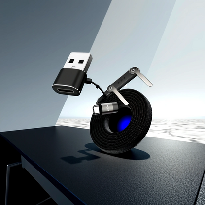 2-in-1 Charging Cable & Phone Stand | 240W Super Fast Charge