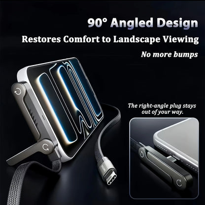 2-in-1 Charging Cable & Phone Stand | 240W Super Fast Charge